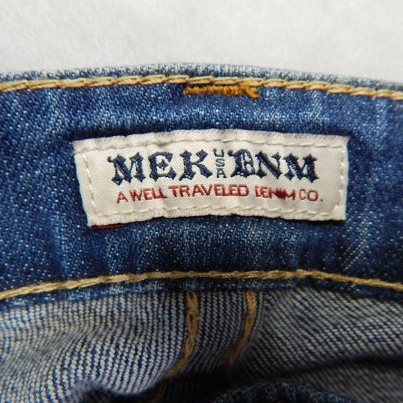 MEK Denim Cypress Boot Cut Denim Jeans Womens Size 26 - Picture 7 of 11